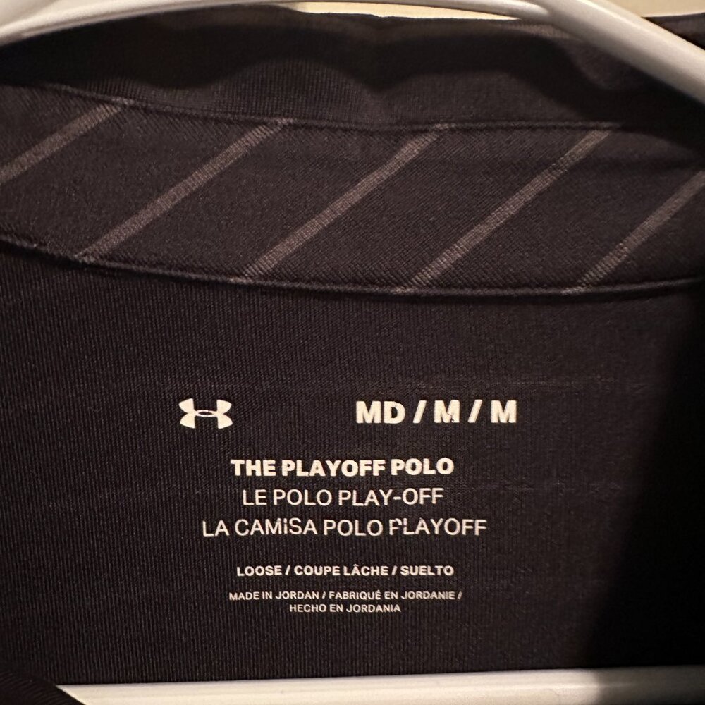 Under Armour Playoff Core Stripe Polo View 6